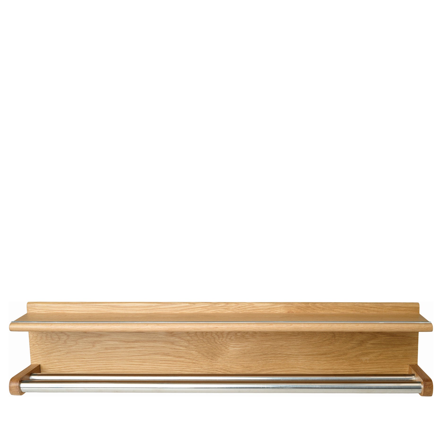Wood II håndklædeholder i FSC certificeret egetræ, L75 cm